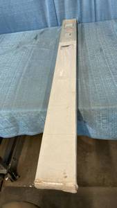 lot 3050 image: Achim GII Morningstar Indoor Cordless Vinyl Light Filtering Window Mini Blind  Pearl White  47  W x 64  L
