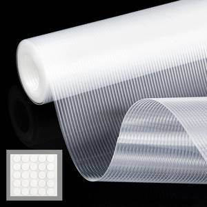 lot 4024 image: Shelf Liner Non Adhesive for Kitchen Cabinets,Non Slip Reeded Drawer Liner