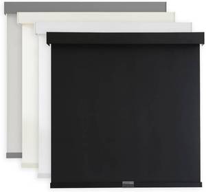 lot 4083 image: AOSKY Light Filtering Roller Shades for Windows, 30 W x 72 H, Black