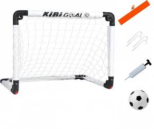 lot 4084 image: Soccer Goal, Small Foldable Goal for Kids, Kids Goals for The BackyardIndoorOutdoor, Mini Soccer Toys Gifts for Children