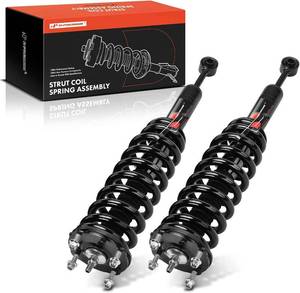 lot 4089 image: $258 A-Premium Front Complete Strut Assemblies with Coil Springs, Set of 2