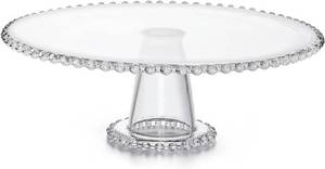 lot 5032 image: MDLUU Glass Cake Stand 12 inch, Pedestal Cake Platter, Dessert Server Display for Wedding, Birthday, Baby Shower