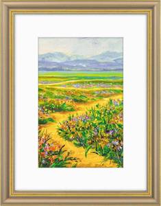 lot 5048 image: Golden State Art,12x16 Ornate Picture Frame Holds 8x12 Photo,Champagne Gold