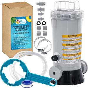 lot 5108 image: U.S. Pool Supply Professional Off-Line Pool Automatic Chlorine Feeder, 9 lb