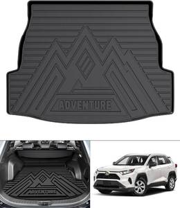 lot 5143 image: Rav4 Cargo Liner - Trunk Mat for Toyota RAV4 2019-2024 2025, All Weather Cargo Mat for rav4 Accessories, Heavy Duty (Fit for All Models)