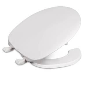 lot 5150 image: Centoco Round Toilet Seat, ResidentialLight Weight Commercial, White
