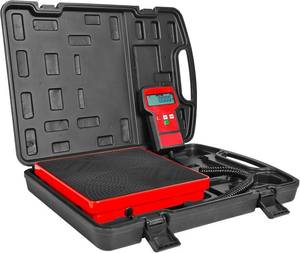 lot 5166 image: Refrigerant Scale 220 LBS with Portable Case High Precision HVAC Freon Scale Electronic Refrigerant Charging Weight Scale for Recovery Tanks