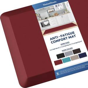 lot 5192 image: 0.8 Thick Kitchen Mat Cushioned Anti Fatigue Rug Comfort Floor Mats