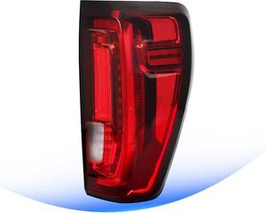 lot 5194 image: LED Tail Light Compatible with 2019 2020 2021 2022 2023 2024 2025 2026 GMC Sierra 1500 Outer Taillight Rear Brake Turn Signal Lamps Assembly Replace OEM #84968741, 84565922(Right Passenger Side)