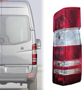 lot 6004 image: Tail Light Compatible with 2007-2018 Benz Sprinter Van Taillights Compatible with 2007-2009 Freightliner Dodge Sprinter Van Halogen Rear Lights
