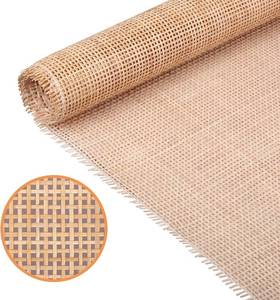 lot 6041 image: 24 Width Natural Square Cane Webbing 5 ft, Rattan Roll for Caning Projects