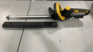 lot 6049 image: IEBUDA HEDGE TRIMMER 20V BATTERY CORDLESS 22 BLADE NO BATTERY -