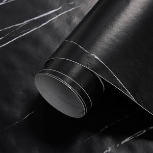 lot 10068 image: VallisCo Black Marble Peel and Stick Wallpaper,17.7x196.8,Self-Adhesive and Removable Granite Contact Paper for Furniture Makeover, Ideal for Updating Old Furniture in Kitchen,Bedroom,Bathroom