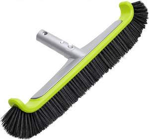 lot 5212 image: 17.5-Inch Curved Pro Pool Brush Head for All Pool Surfaces