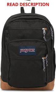 lot 5217 image: JanSport Cool Backpack, with 15-inch Laptop Sleeve - Large Computer Bag Rucksack with 2 Compartments, Ergonomic Straps, Black