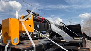 lot 8024 image: Unused Future Skid Steer Telescopic LONG Boom - 440 lb Capacity