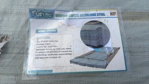 lot 8045 image: Unused Future FT-XH50 Galvalume Steel Roofing  Siding - 10 ft, 50 Sheets - Possible Damage