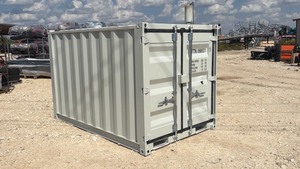 lot 8058 image: Unused CTTN 9 ft Storage Container - CTTN0900311 - Door Damage