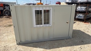 lot 8058 image: Unused CTTN 9 ft Storage Container - CTTN0900311 - Door Damage
