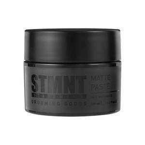 lot 39446 image: STMNT Grooming Goods Matte Paste 3.38 oz  All Day Strong Hold & High Volume  Hair Clay Paste For Men  Non-Greasy Formula  Texture Paste for Hair  Ideal for Dry & Damp Hair  Mens Hair Styling - Retail $25