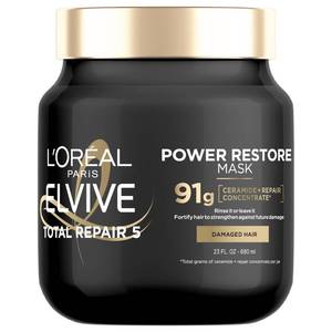 lot 39451 image: LOreal Paris Elvive Total Repair 5 Power Restore Hair Treatment, 23 Fl Oz - Retail $10