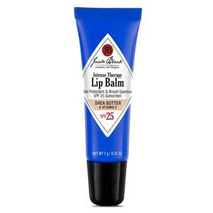lot 39462 image: Jack Black, Intense Therapy Lip Balm SPF 25, 0.25 Ounce (Pack of 1) - Retail $10