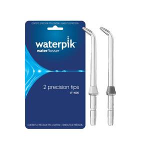 lot 39491 image: Waterpik Water Flosser Precision Replacement Tips, 2 Count JT-100E - Retail $15