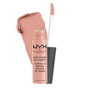 lot 39547 image: NYX PROFESSIONAL MAKEUP Soft Matte Lip Cream, Lightweight Liquid Lipstick - Cairo (Matte Pure Nude) - Retail $7