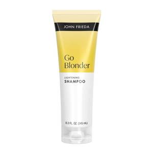 lot 39570 image: John Frieda Go Blonder Lightening Shampoo for Blonde Hair, 8.3 fl oz - Retail $11