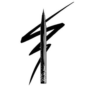 lot 39611 image: NYX PROFESSIONAL MAKEUP Epic Ink Eyeliner with Up To 24HR Wear, Black - Retail $10