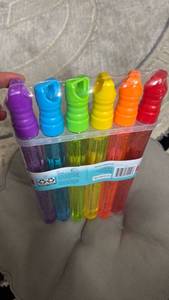 lot 232 image: Play Day Bubble Sticks 6 Pack 5.1 oz - Retail $0