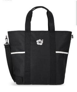 lot 245 image: No Boundaries Womens Beach Insulated Tote Bag, Black - Retail $20