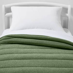 lot 368 image: Toddler Channel Jersey Kids Comforter Green - Pillowfort Toddler Bedding Boy, Pillowfort Bedding, Quilted, OEKO-TEX Certified - Retail $45