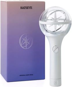 lot 2424 image: $73 KATSEYE Official LightStick  5 Official Photocards & 3 Extra Photocard