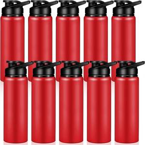 lot 2436 image: CHENGU 10 Pcs 25oz Aluminum Water Bottle Reusable Leak Proof