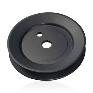lot 2442 image: 4-1316 603988 Spindle Drive Pulley for Hustler Raptor 42& 52 Decks