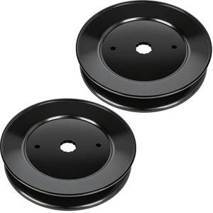 lot 2443 image: 603988 Spindle Drive Pulley for 4252 Decks, Hustler Raptor Compatible