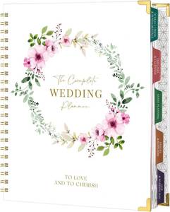 lot 2446 image: Wedding Planner for Bride - Wedding Planner Book and Organizer, 8.5 x 11