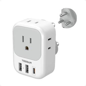lot 2465 image: TESSAN South Africa Type M Power Adapter