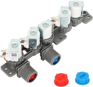 lot 2533 image: Washer Water Inlet Valve 5221EA1008F fits KenmoreLG WT7200CW, WT7500CW