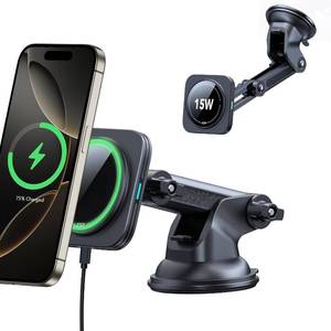 lot 2550 image: ESR for 15W MagSafe Car Mount Charger for iPhone Duo18 Pro17-12, S26S25