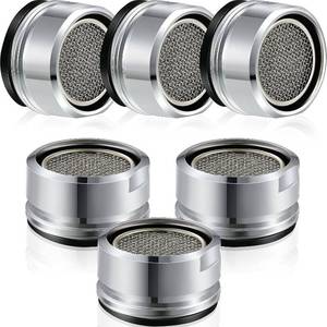 lot 2561 image: Honoson 6 Pcs Faucet Aerator Replacement, Male Thread(S), 24 mm