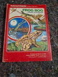 lot 107 image: Mattel Electronics Frog Bog Intellivision Cartridge No. 5301