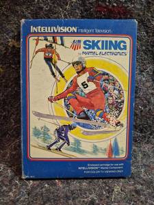 lot 109 image: Mattel Electronics Intellivision Skiing Cartridge 1-6 Players No. 1817