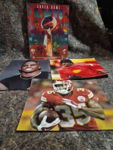 lot 126 image: Super Bowl LVII Program with Player Photos Kansas City Chiefs Philadelphia Eagles