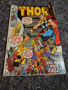 lot 137 image: Marvel The Mighty Thor 181 15� Comic Book October