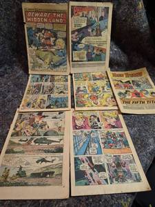 lot 143 image: Comic Book Lot Beware Hidden Land Phantom Teen Titans 4 Issues