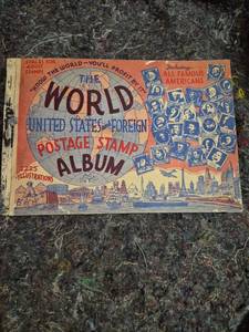 lot 213 image: Stamp & Album Co. The World United States and Foreign Postage Stamp Album 2175 Illustrations