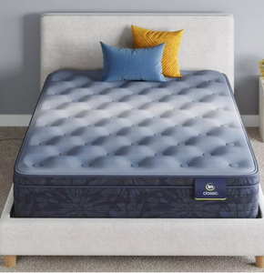lot 6552 image: Serta Classic Bayfield Euro-Top Mattress Twin 12 retails for $500 - Retail $500