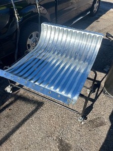 lot 113 image: Steel Curved Window Well Culvert 36 x 48